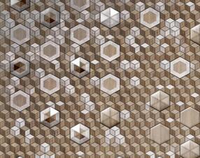 Zátěžové vinylové podlahy - Absolute 43 2-0.70 mm 400 - BEA-ABSOLUTE - Hexagon Variation