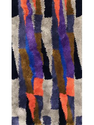 Carpets - Perspective Stripes (Fame 18) - JOV-PERSPSTR - Purple Orange