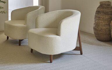Carpets - Natural Weave Herringbone jt 400 - JAC-NWHERR - Grey