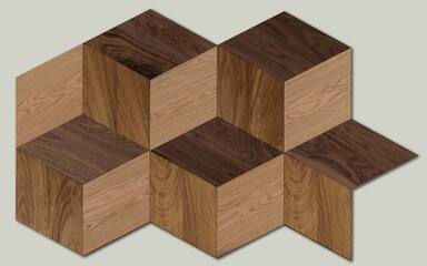 Wood - Mazzonetto Rhombus - 83767 - Rhombus 2