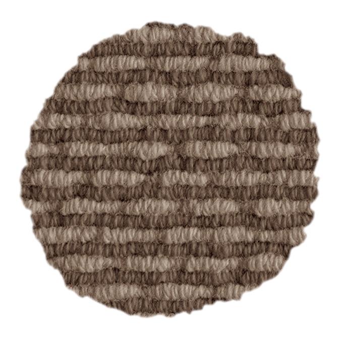 Carpets - Natural Loop - Bouclé 6 mm ab 100 366 400 457 500 - WEST-NLBOUCLE - Rum and Raisin