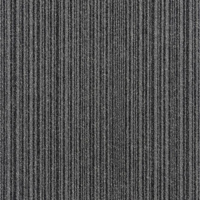 Carpets - Go To sd acc 50x50 cm - BUR-GOTO50 - 21902 Coal Grey Stripe