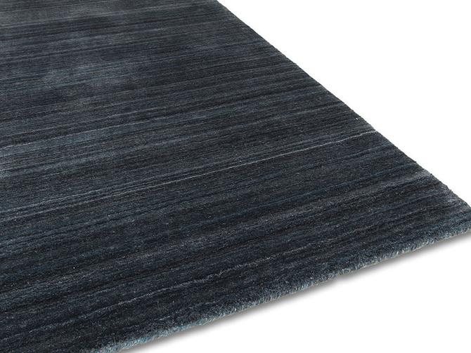 Carpets - Palermo 170x230 cm 60% Viscose 40% Wool  - ITC-PALE170230 - Deep Sea